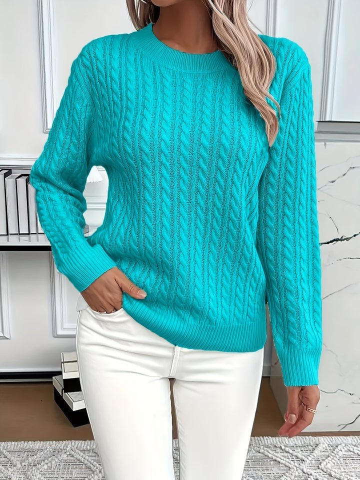 Evelyn | Cable Knit Sweater