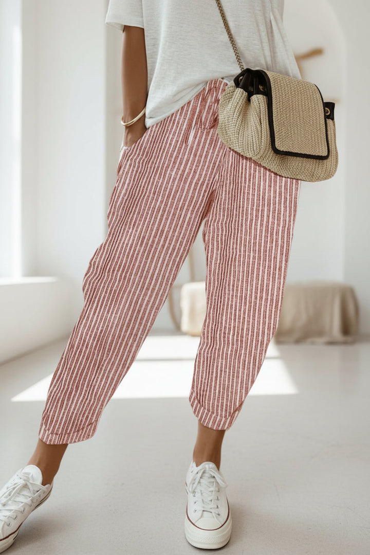 Noemi | Relaxed Stripe Pants