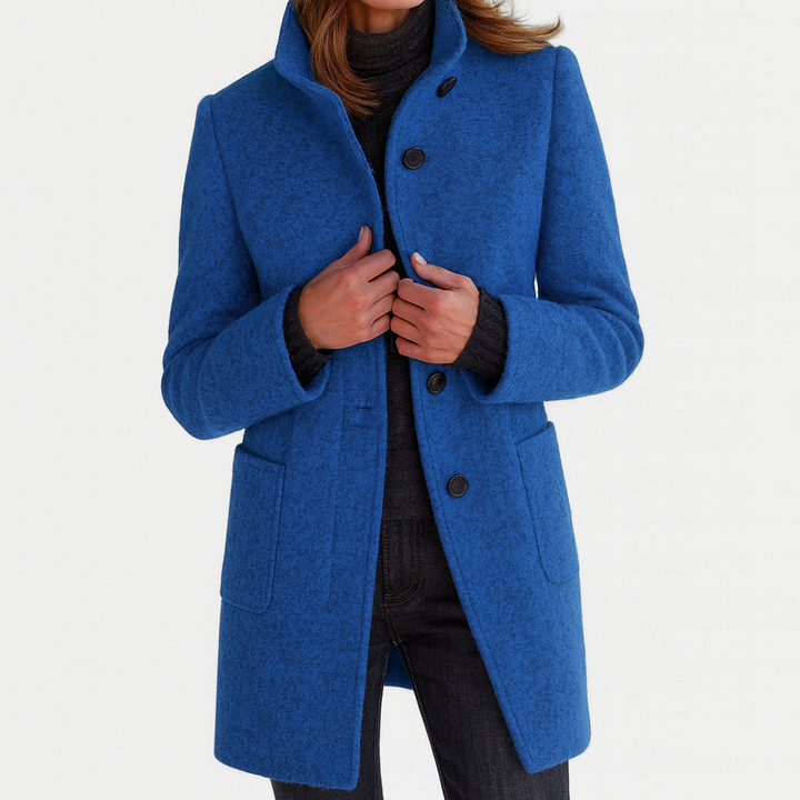 Ava | High Collar Coat