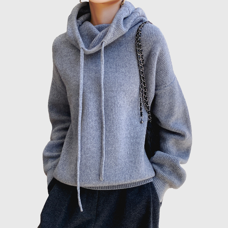 Thea | Turtleneck Hoodie
